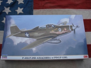 Has.09738  P-400 / P-39D AIRCOBRA with PINUP GIRL